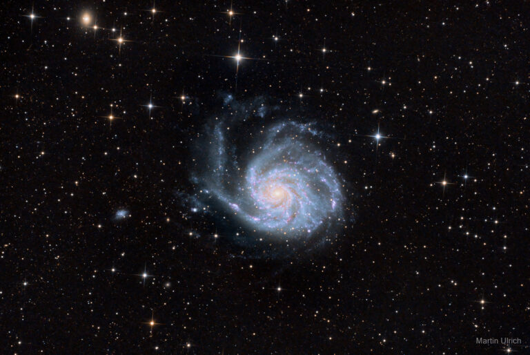 M 101, Feuerrad oder Pinweel Galaxie