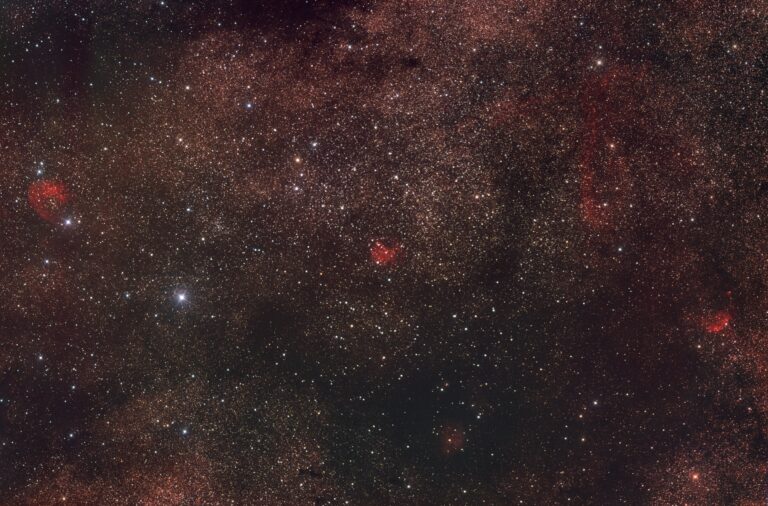 Emissionsnebel nördl. der Schildwolke