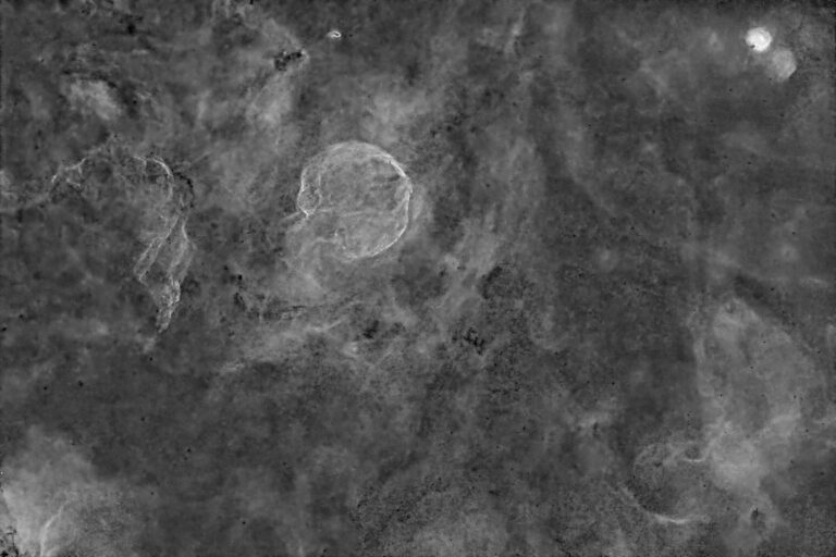 Abell 85, LBN 576, CTB-1 in H-Alpha, sternlos