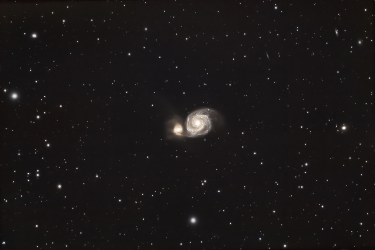 Whirlpool Galaxie – Messier 51