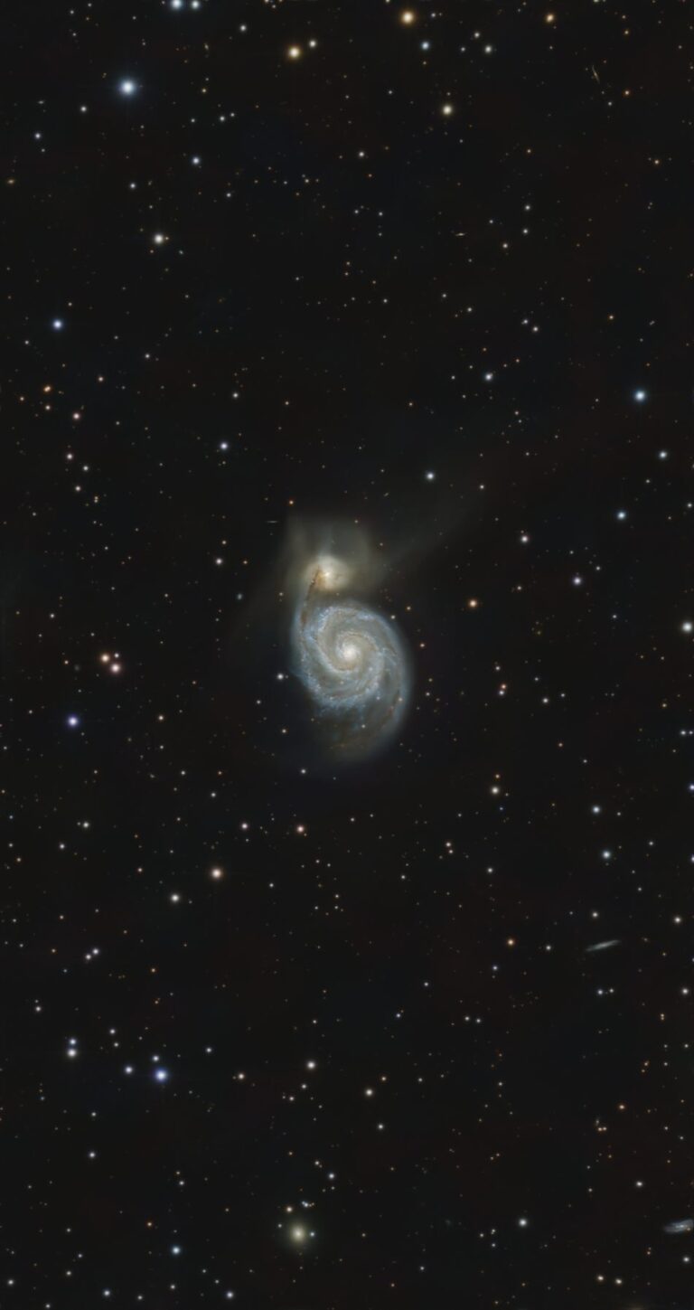 M 51 mit Seestar S50