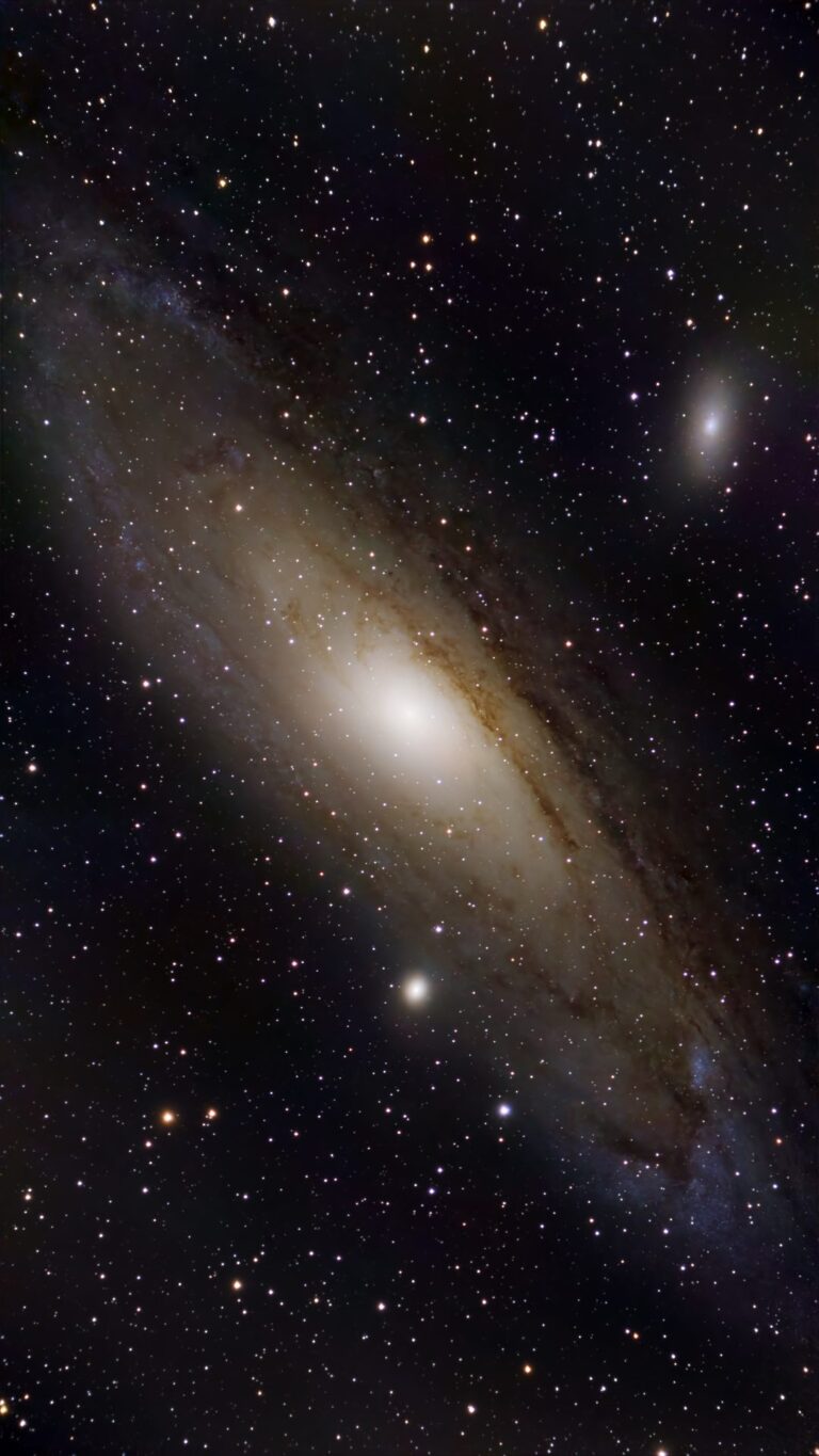 Andromedagalaxie M31mit Seestar S30 Eq-mo