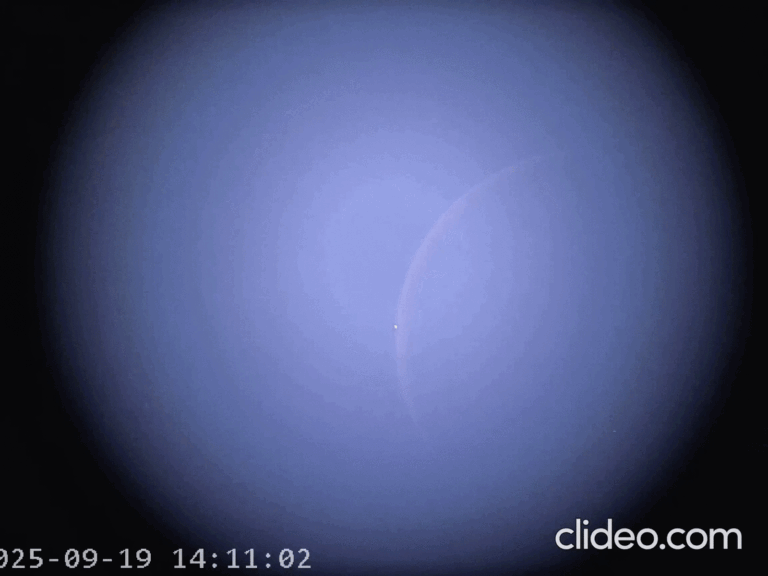 Mond bedeckt Venus