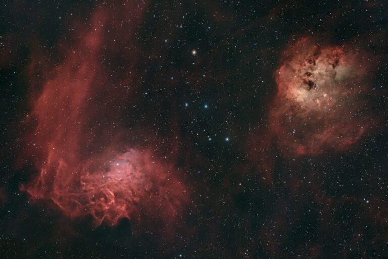IC 405 und IC 410